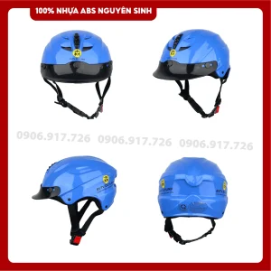 Mũ bảo hiểm in logo bảo vệ thực vật Duy Linh