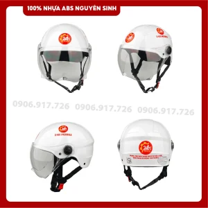 Mũ bảo hiểm in logo Điện thoại 24h Mobile
