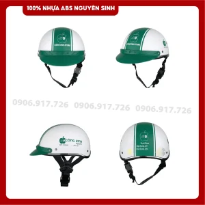 Mũ bảo hiểm in logo Điện thoại Công Vinh