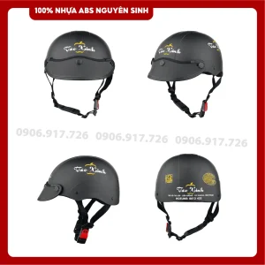 Mũ bảo hiểm in logo Điện thoại Táo Xinh