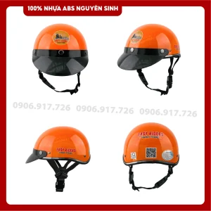 Mũ bảo hiểm in logo Hanoi Easy Rider Tours