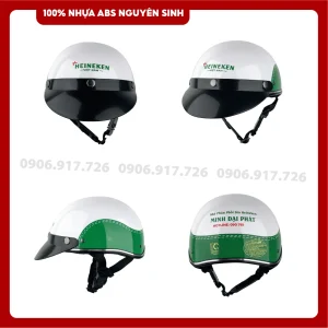 Mũ bảo hiểm in logo Heineken Minh Đại Phát