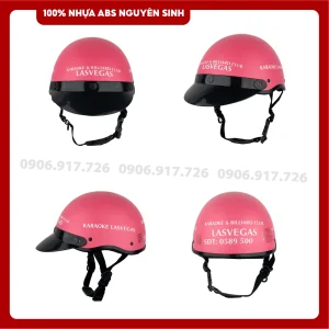 Mũ bảo hiểm in logo Karaoke Lasvegas
