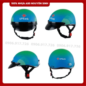 Mũ bảo hiểm in logo Ngân hàng VPBank