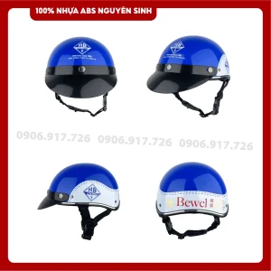 Mũ bảo hiểm in logo Nhà thuốc Hoà Bình
