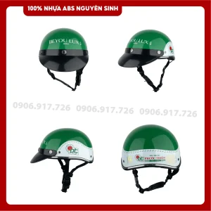 Mũ bảo hiểm in logo Nhà thuốc Phước Thiện