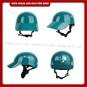 Mũ bảo hiểm in logo Nhà thuốc Thiên Đức