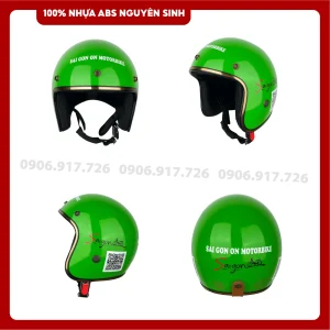 Mũ bảo hiểm in logo Saigon on Motor