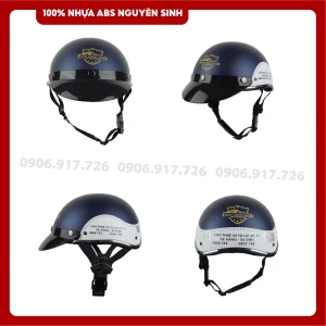 Mũ bảo hiểm in logo Thuê xe Kim Thiên Lam