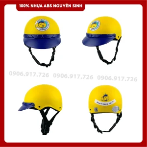 Mũ bảo hiểm in logo Trung tâm tiếng Anh BeeSchool
