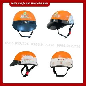 Mũ bảo hiểm in logo Phân bón Miền Nam