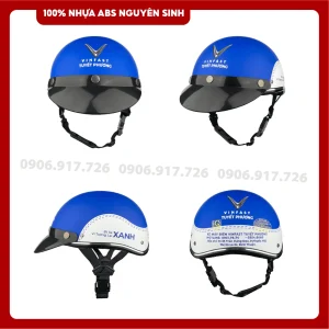 Mũ bảo hiểm in logo Xe điện Vinfast Tuyết Phương