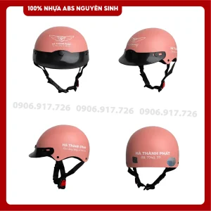 Mũ bảo hiểm in logo Xe máy Hà Thành Phát