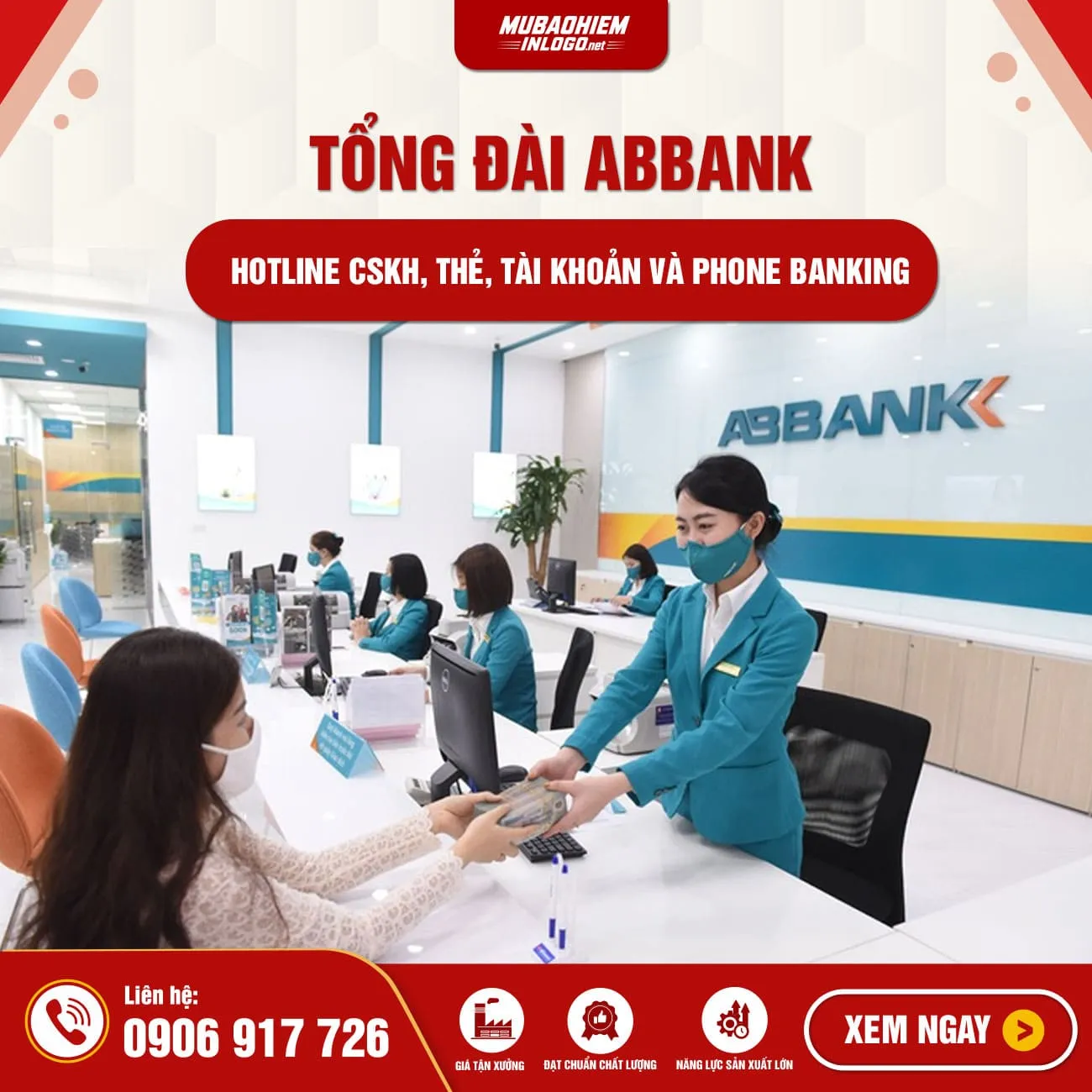 Tổng đài ABBank 1800 1159: hotline CSKH, tài khoản, phone banking