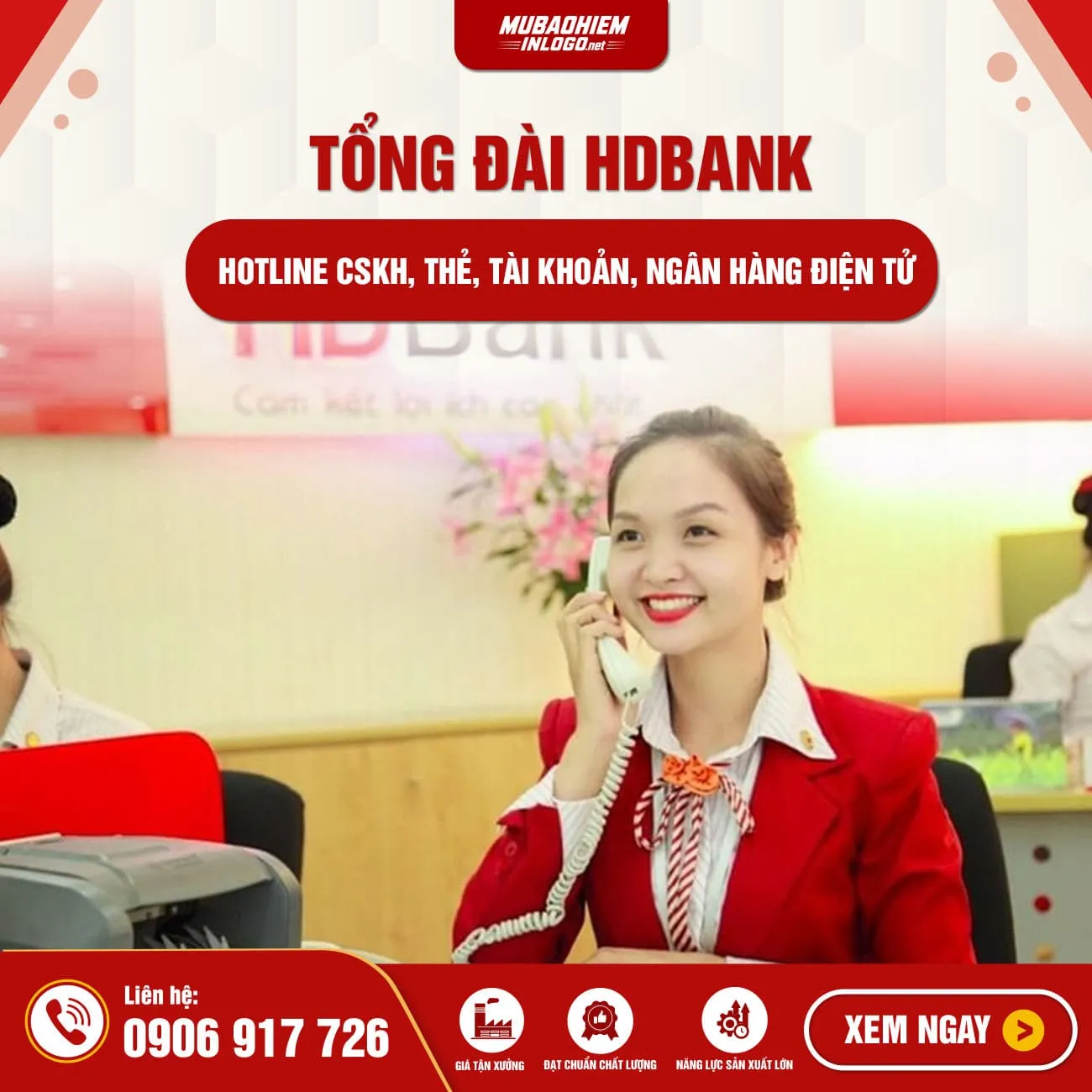 Tổng đài HDBank 1900 6060: hotline CSKH, tài khoản và ngân hàng điện tử