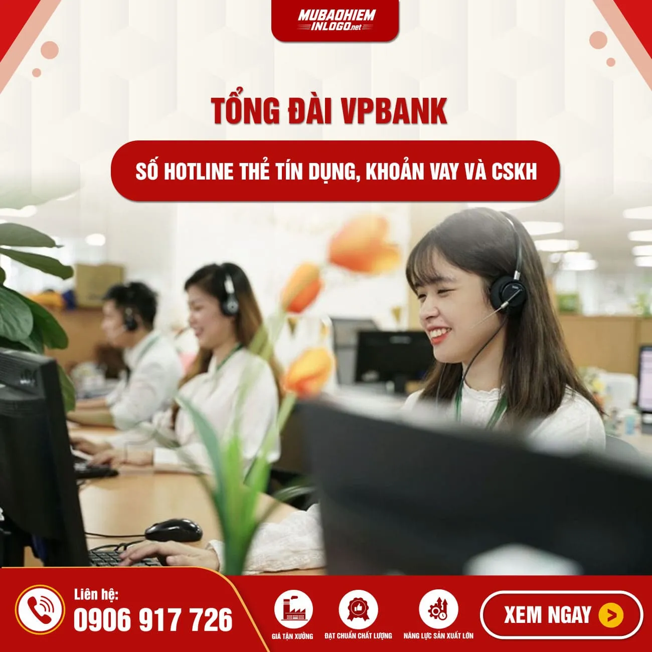 Tổng đài VPBank 1900 545 415: số hotline thẻ tín dụng, khoản vay, CSKH