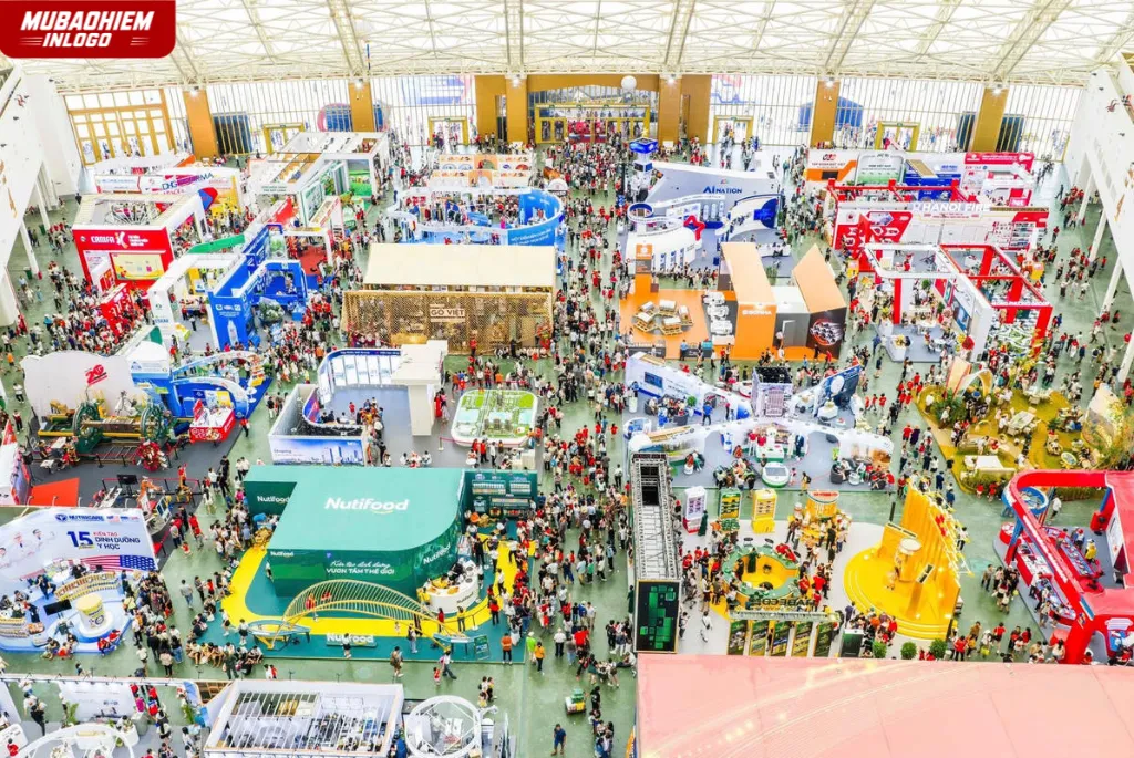 Hội trợ triển lãm là 1 hình thức của marketing offline